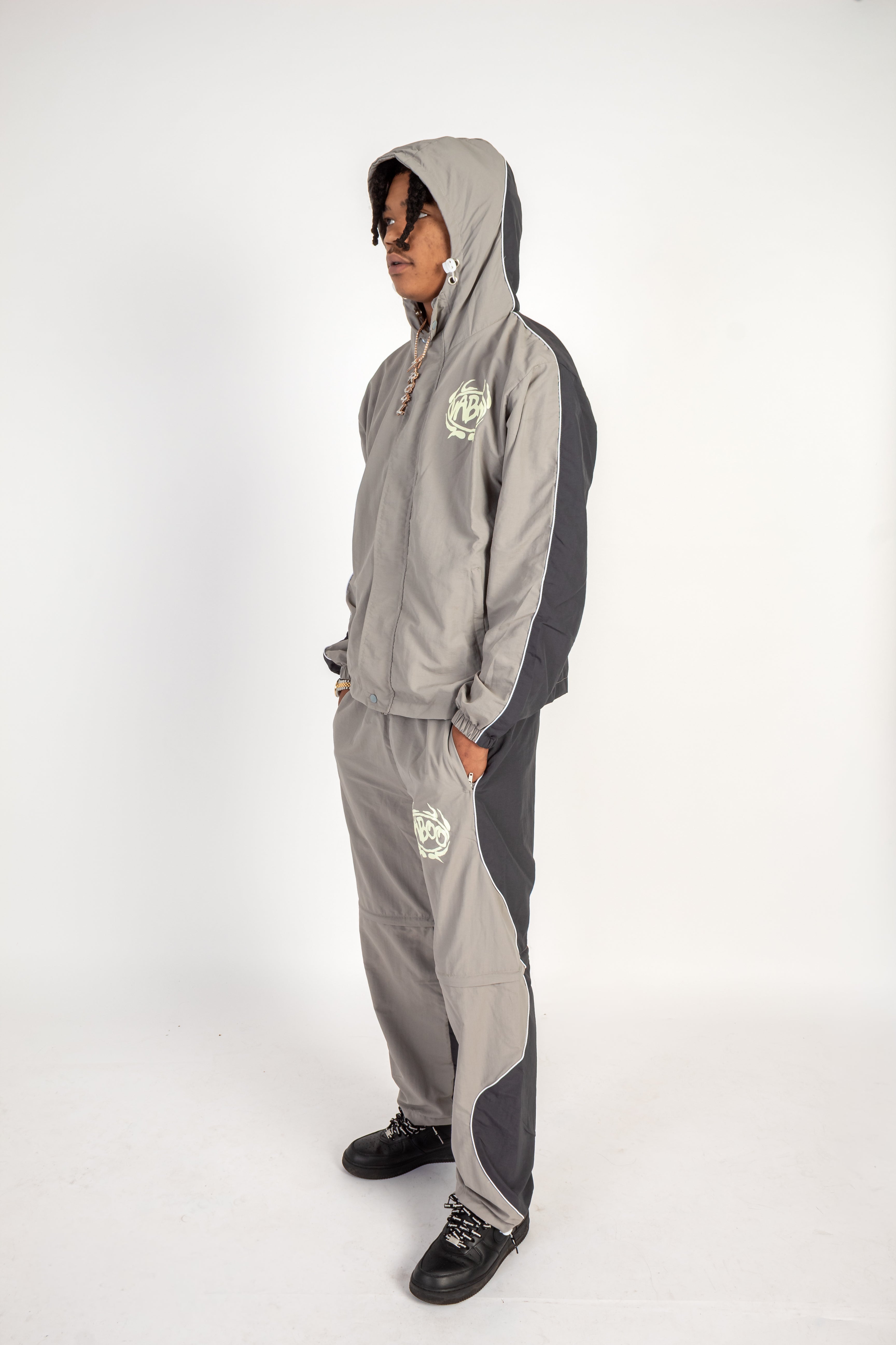 Two Tone Windbreaker Set