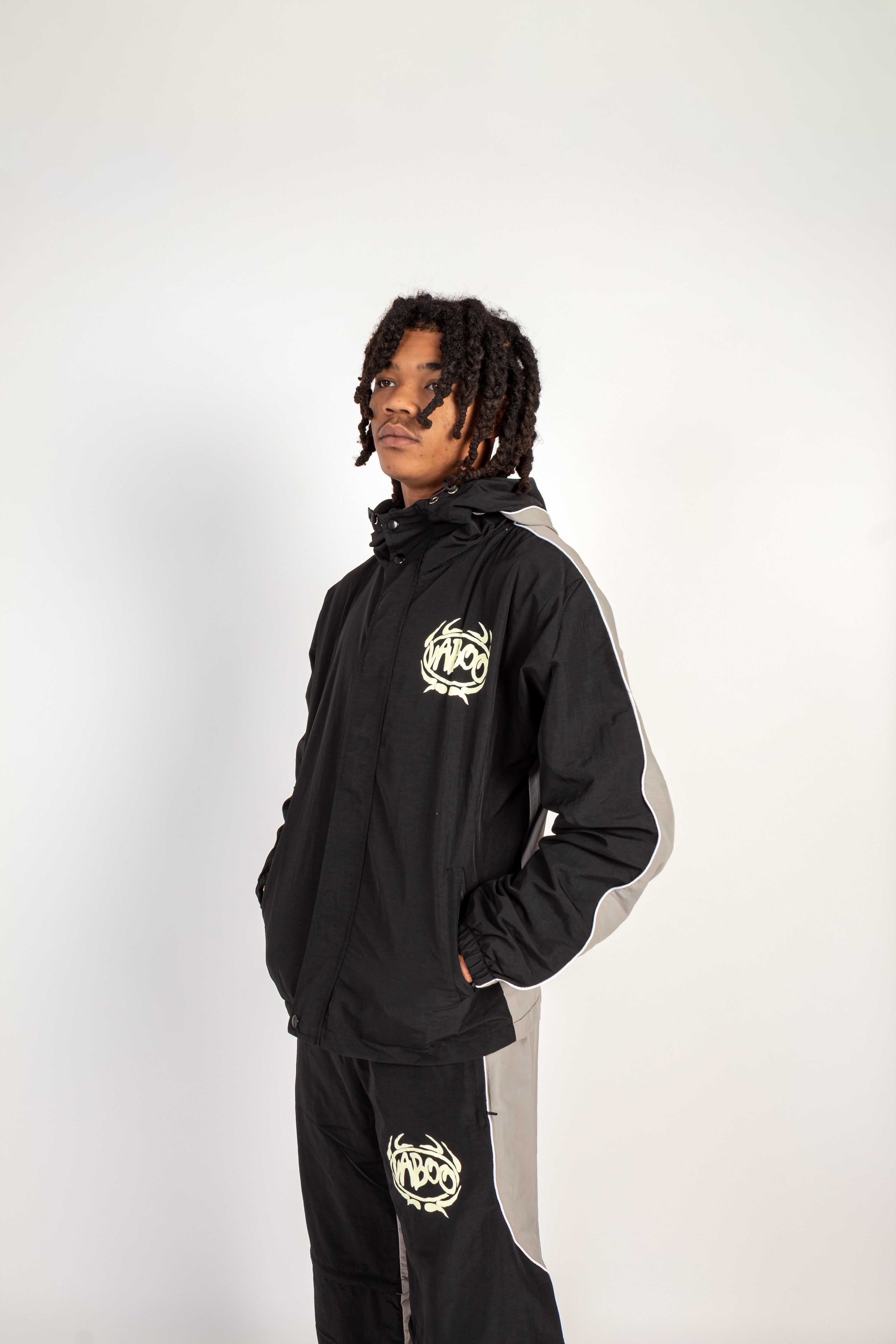 Two Tone Windbreaker Set