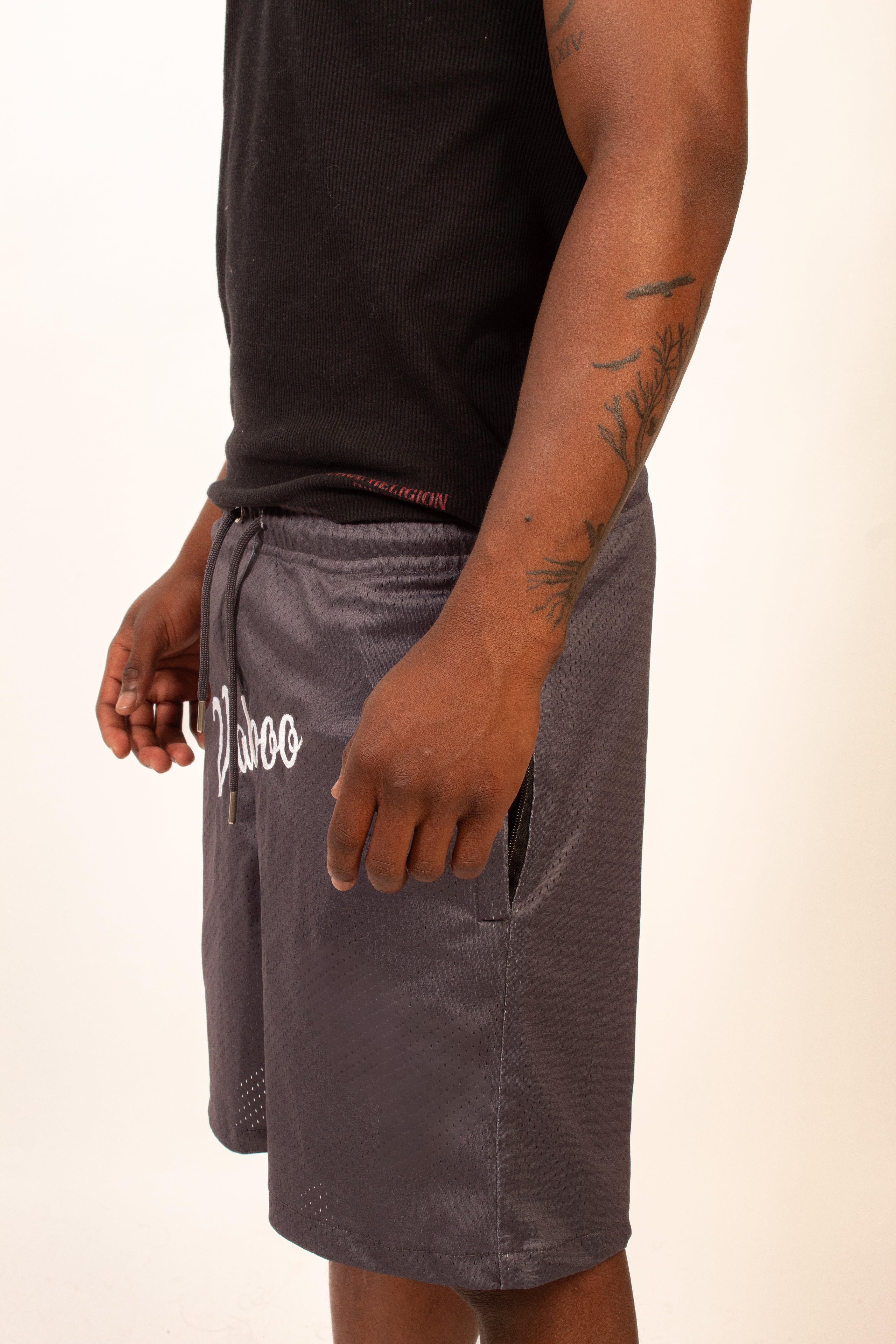 Vaboo Logo Mesh Shorts